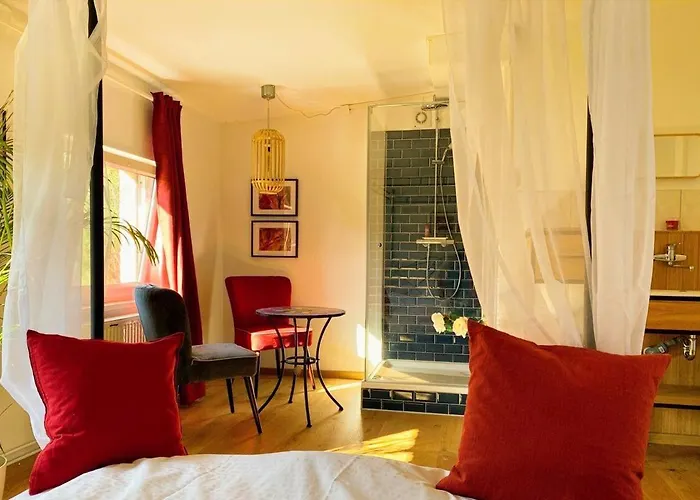 Romantikferienhaus Am Schloesschen - Sauna, Kamin & Seenlandschaft Nahe Berlin Marienwerder